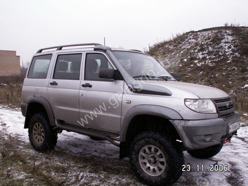 UAZ Patriot. Со шноркелем.