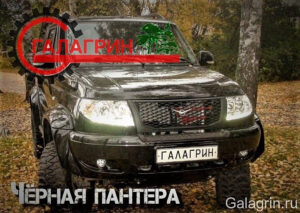 Черная Пантера УАЗ Патриот с V8